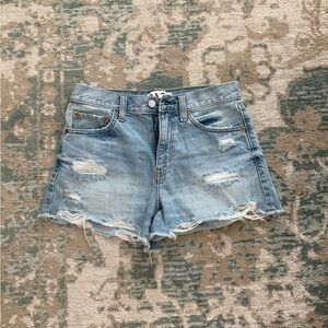 DAZE Distressed Denim Women Shorts